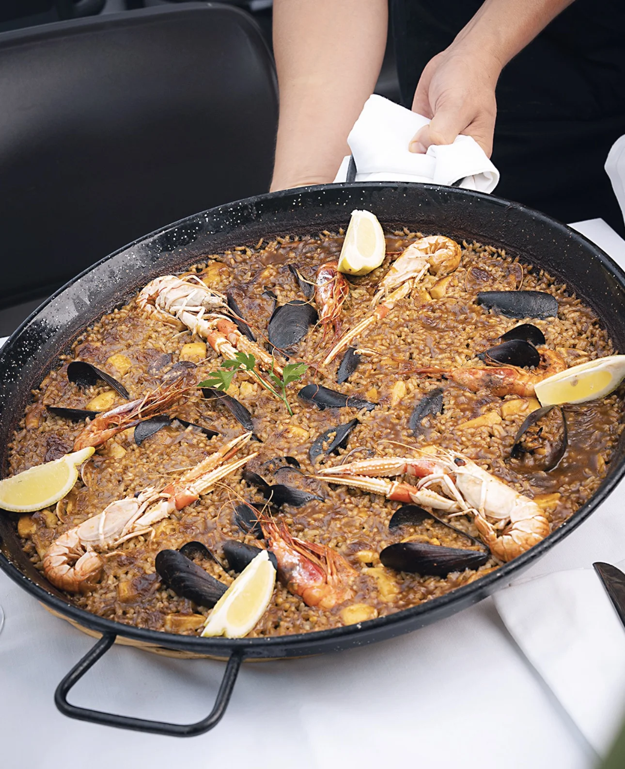 Paella marinera